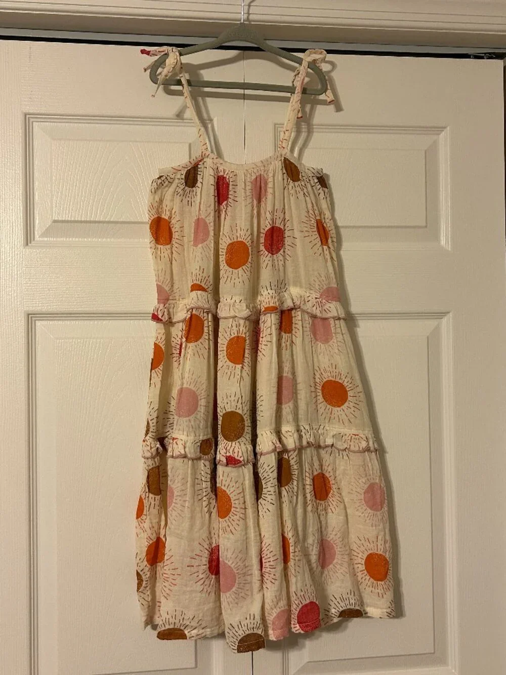 Girls PINK CHICKEN New York Sz 8Y Multi-Color Sunrise Garden Dress
